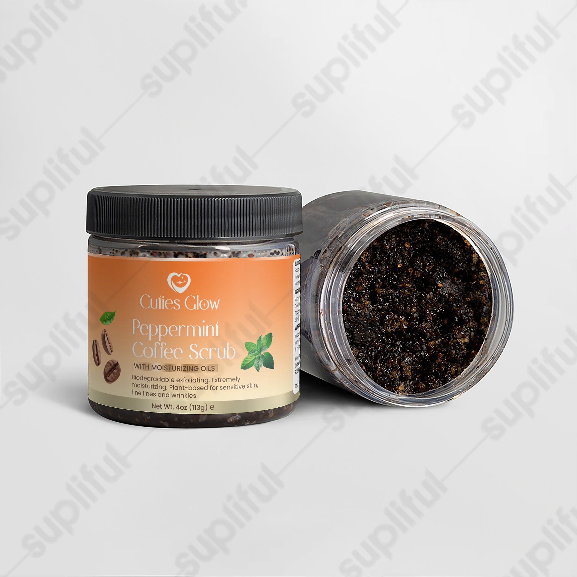 Peppermint Coffee Scrub