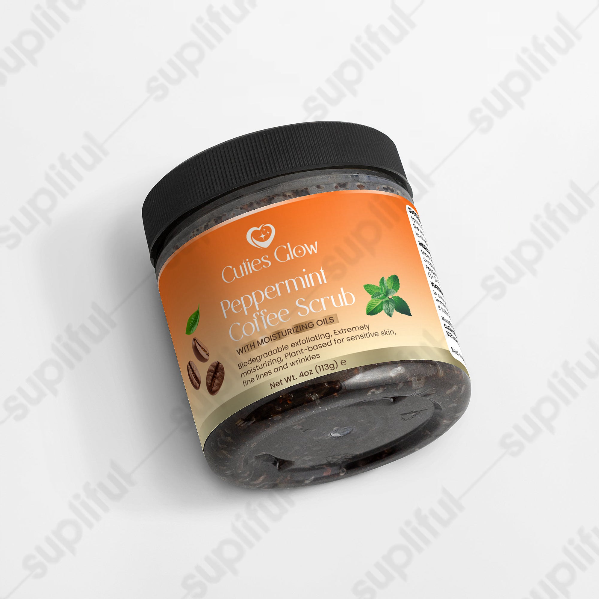 Peppermint Coffee Scrub