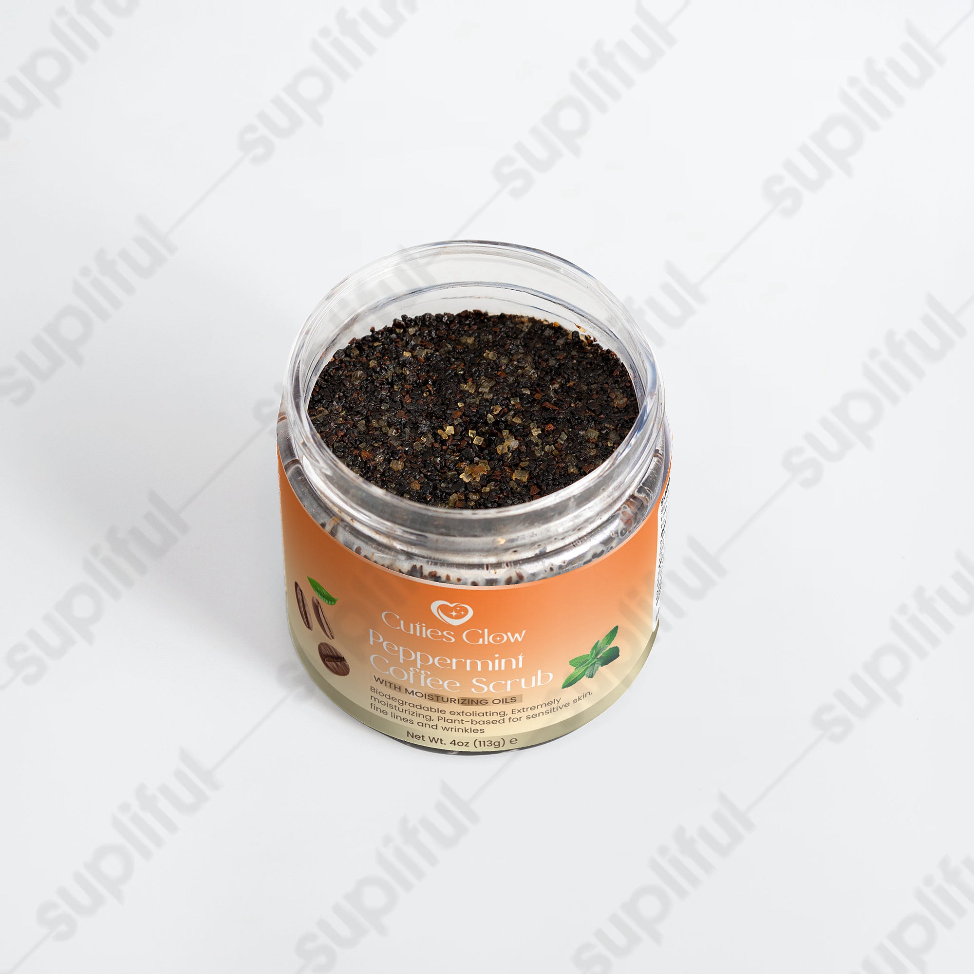 Peppermint Coffee Scrub