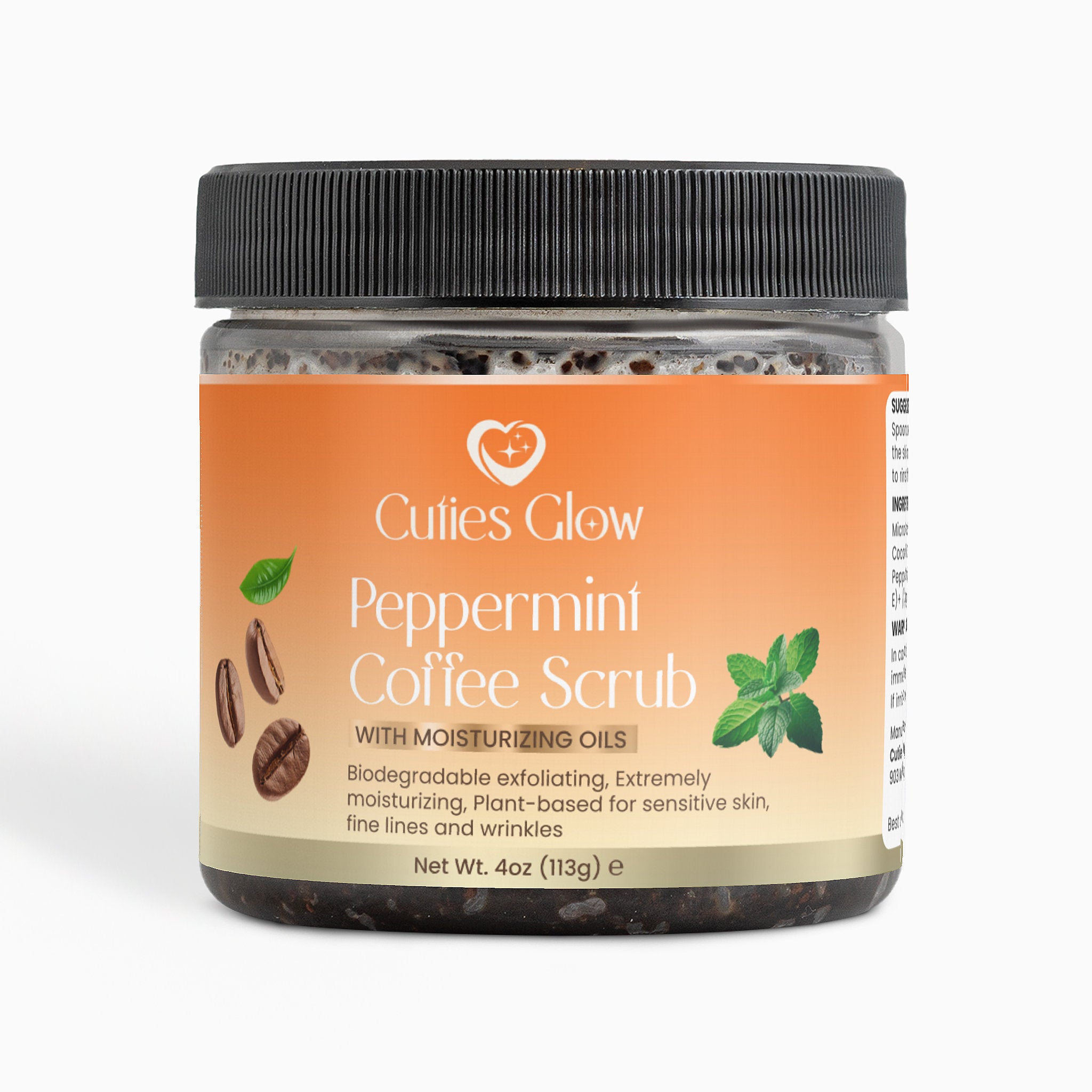 Peppermint Coffee Scrub