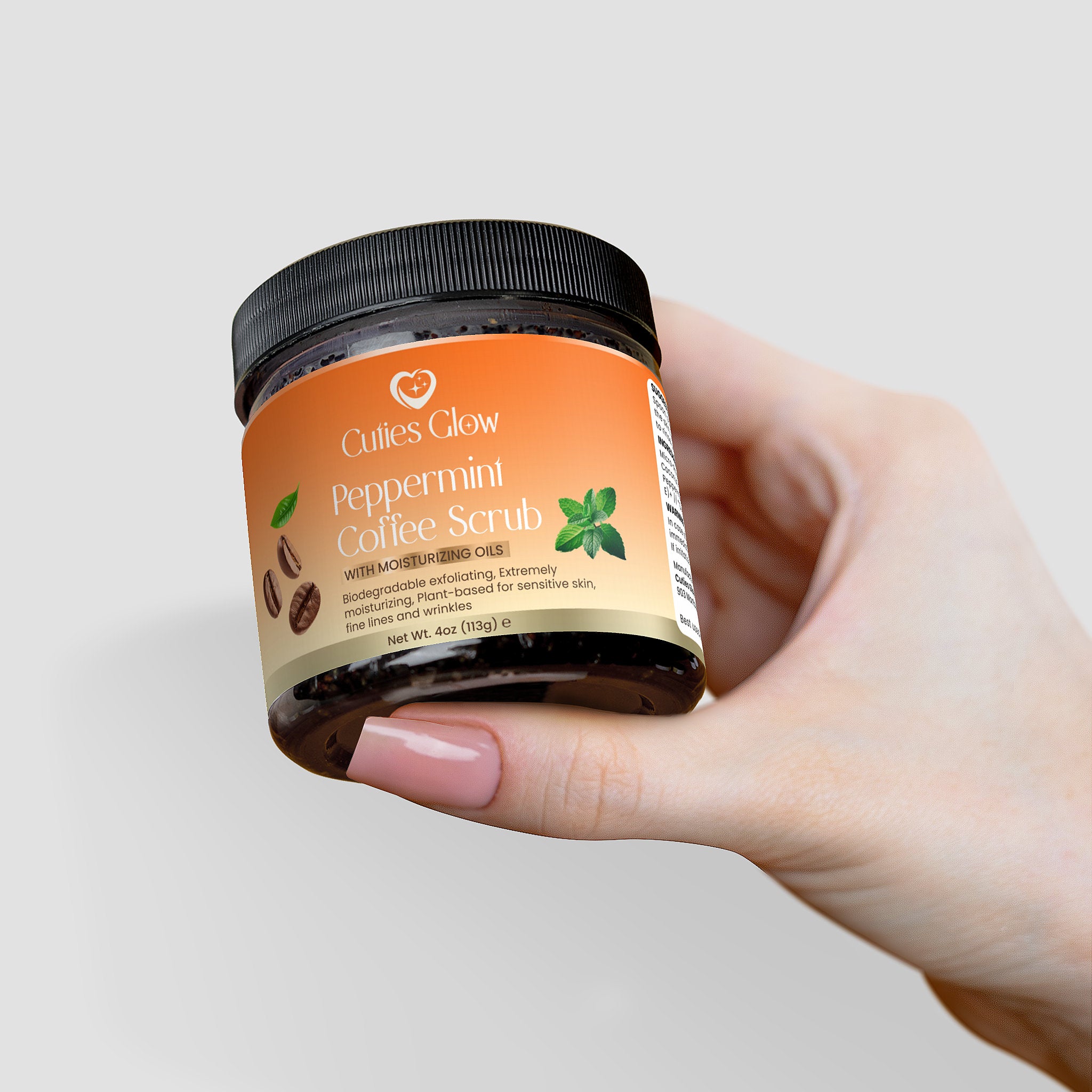 Peppermint Coffee Scrub