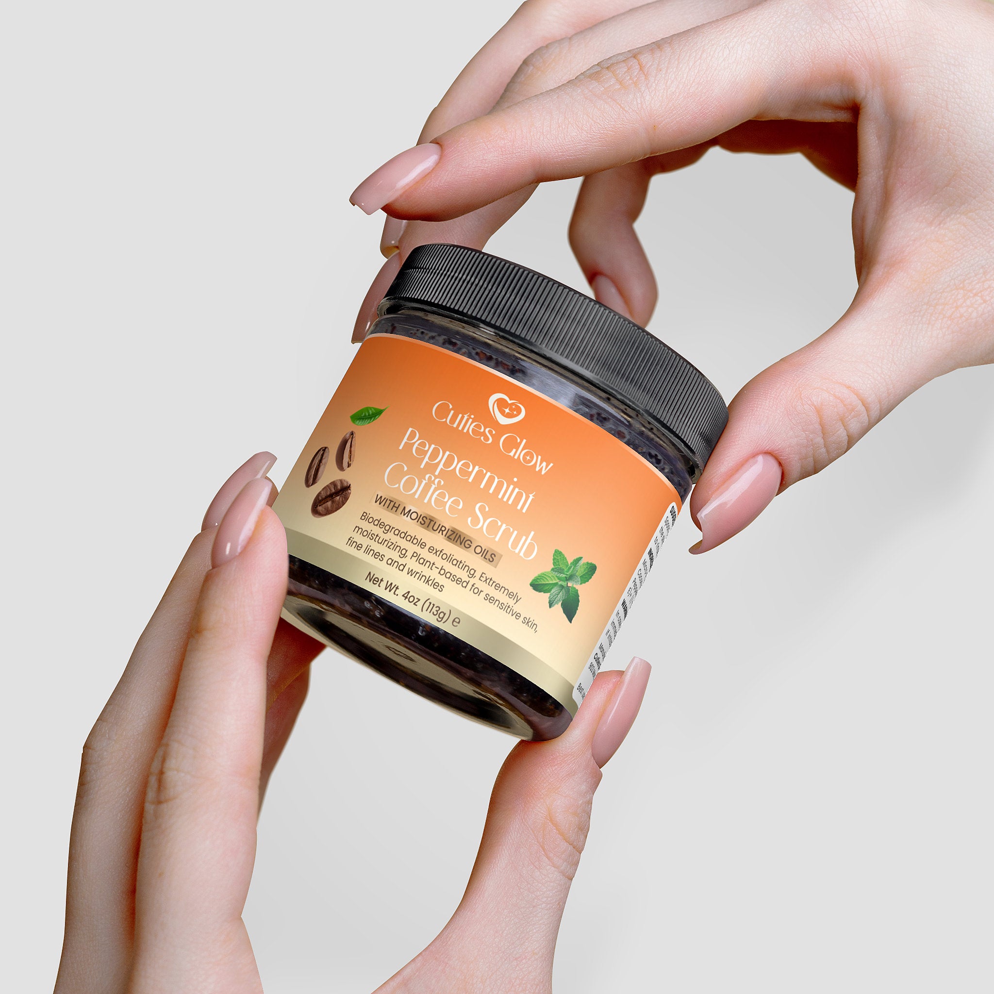 Peppermint Coffee Scrub